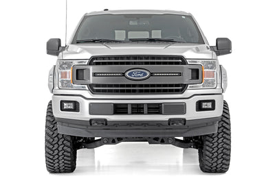 Rough Country Fender Flares | SF1 | YZ Oxford White | Ford F-150 2WD/4WD (2015-2017)