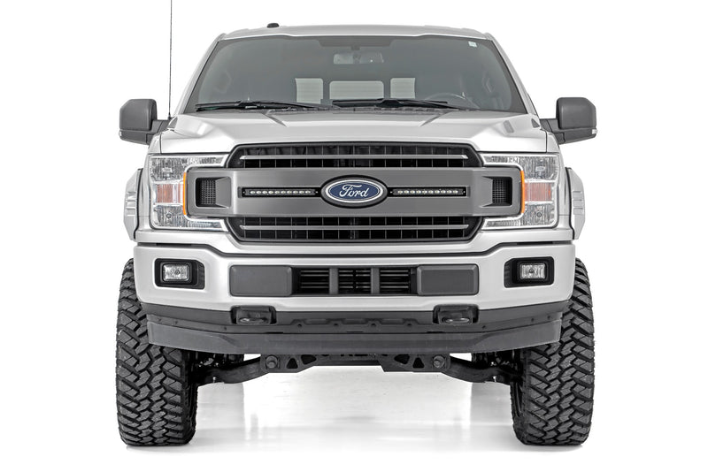 Rough Country Fender Flares | SF1 | YZ Oxford White | Ford F-150 2WD/4WD (2015-2017)