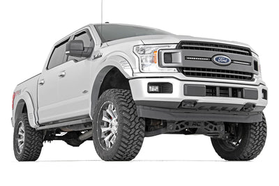 Rough Country Fender Flares | SF1 | Z1 Oxford White | Ford F-150 2WD/4WD (2015-2017)