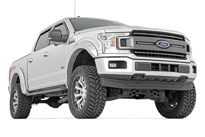 Rough Country Fender Flares | SF1 | Z1 Oxford White | Ford F-150 2WD/4WD (2018-2020)