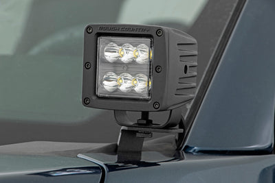 LED Light Kit | Ditch Mount | 2" Spectrum Pair | Spot | Ford F-150 (15-25)/F-150 Lightning (22-25)