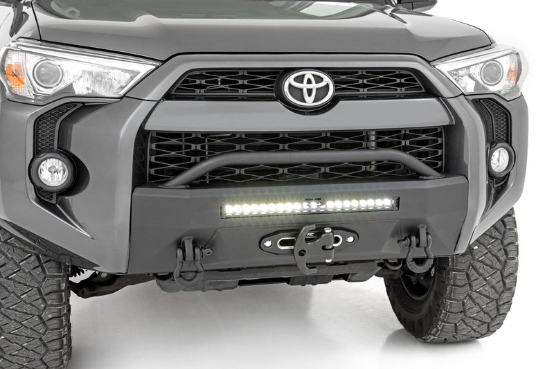 Front Bumper | Hybrid | 20" Blk LED | Amber | Toyota 4Runner 2WD/4WD (14-24)