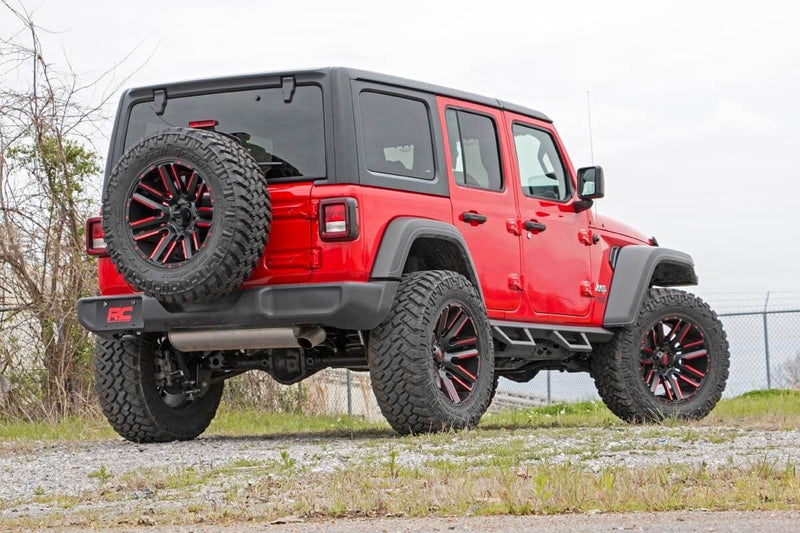 Contoured Drop Steps | 4 Door | Jeep Wrangler JL (21-25)/Wrangler Unlimited (18-25)