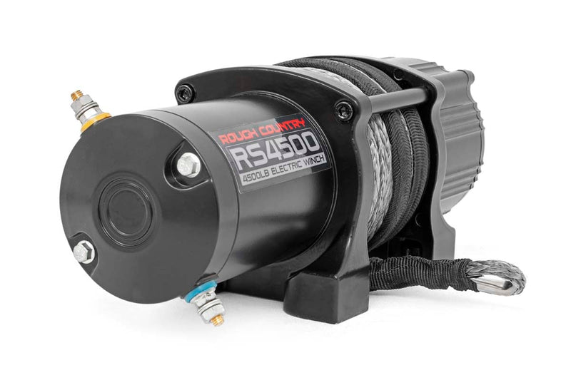 Rough Country 4500-LB Winch W/ Remote | UTV | Synthetic Rope