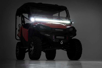 LED Light Kit | Cage Mount | 50" Black Single Row | Honda Pioneer 1000/Pioneer 1000-6