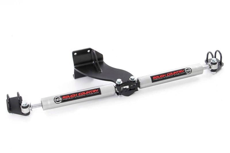 N3 Steering Stabilizer | Dual | 2.5-8 Inch Lift | Ram 2500 (14-26)/3500 (13-25)