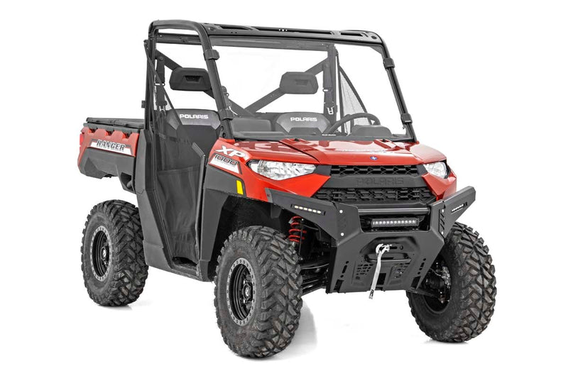 Rough Country Full Windshield | Scratch Resistant | Polaris Ranger 1000/Ranger XP 900/1000