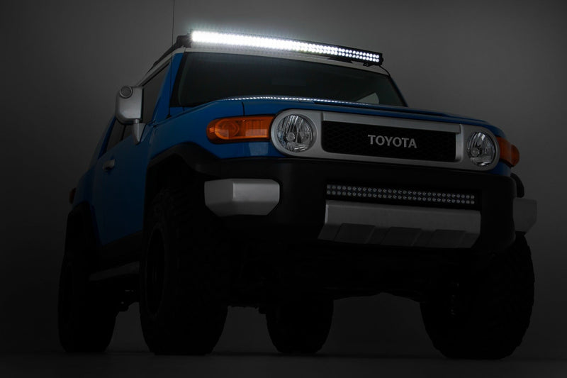 Rough Country 50 Inch Black Series LED Light Bar | Curved | Dual Row