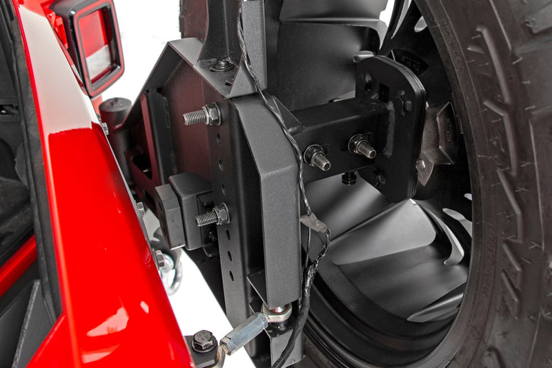 Rough Country Rear Bumper | Trail | Tire Carrier | Jeep Wrangler JL (18-25)/Wrangler Unlimited (18-25)