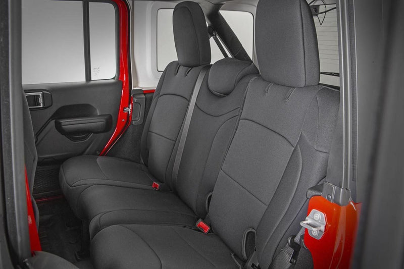 Seat Covers | Front and Rear | Jeep Wrangler Unlimited 4WD (2018-2025)