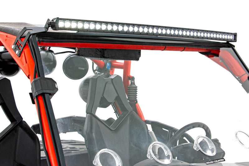 Rough Country 40 Inch Black Series LED Light Bar | Curved | Single Row