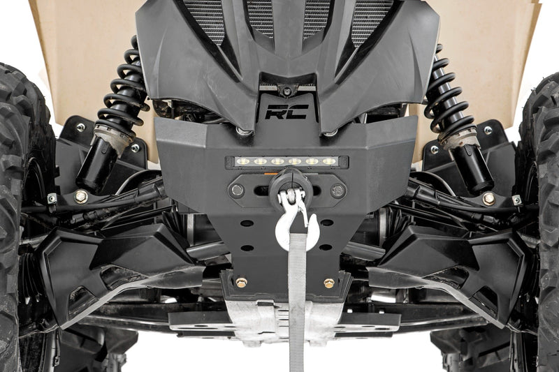 Rough Country Winch Bumper | 4500-Lb Winch | Synthetic Rope | Can-Am Renegade 1000/Renegade 500