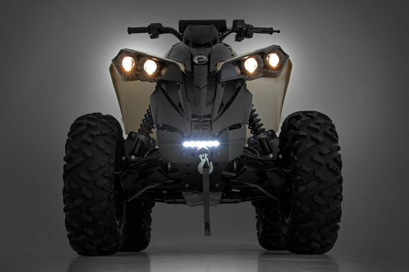 Winch Bumper | Black Series LED | 6" Light | Slime Line | Can-Am Renegade 1000/Renegade 500