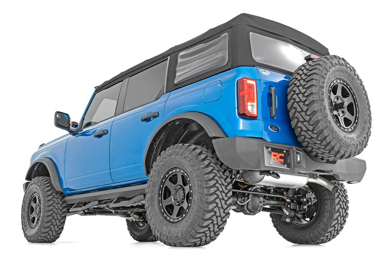 Rough Country SRX2 Adjustable Aluminum Step | Ford Bronco 4WD (2021-2025)