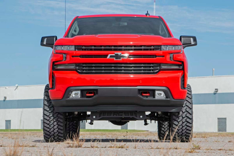 Tow Hooks | Forged | Red | Chevy Silverado 1500 2WD/4WD (2019-2025 & Classic)