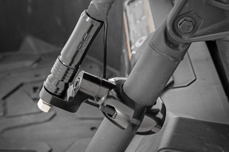 Universal LED Whip Mount | Fits 1.25" - 2" Roll Bars