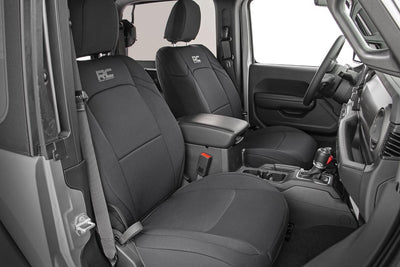 Seat Covers | Front and Rear | Jeep Wrangler JL 4WD (2018-2025)
