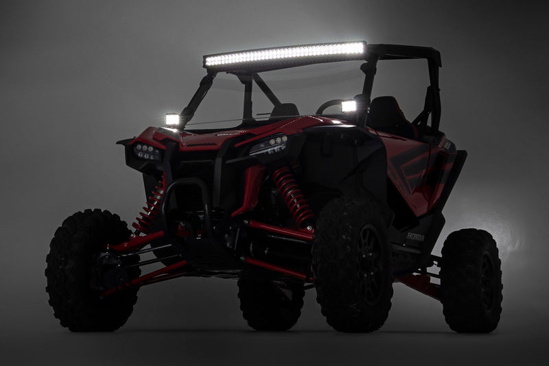 Rough Country 40 Inch Black Series LED Light Bar | Curved | Dual Row