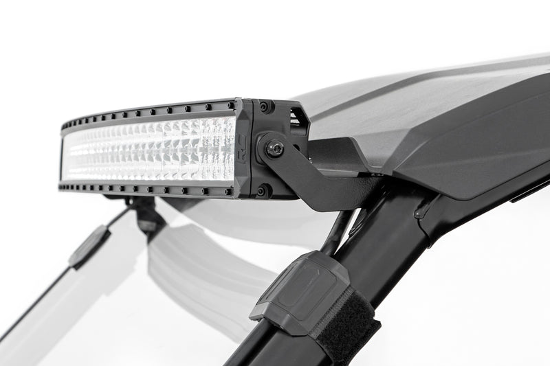 LED Light Kit | Front Mount | 40" Black Dual Row | White DRL | Honda Talon 1000