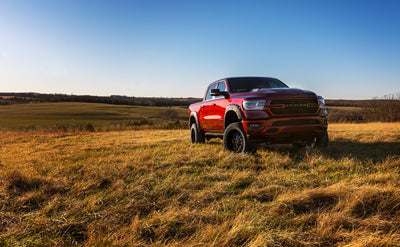 Rough Country Fender Flares | Defender | PFP Olive Green | Ram 1500 2WD/4WD (2019-2024)