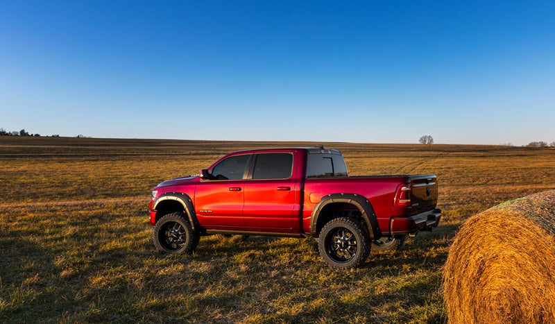 Rough Country Fender Flares | Defender | PXQ Black | Ram 1500 2WD/4WD (2019-2024)