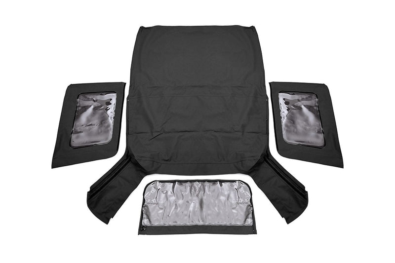 Soft Top | Replacement | Black | 2 Door | Jeep Wrangler JK 4WD (2007-2009)