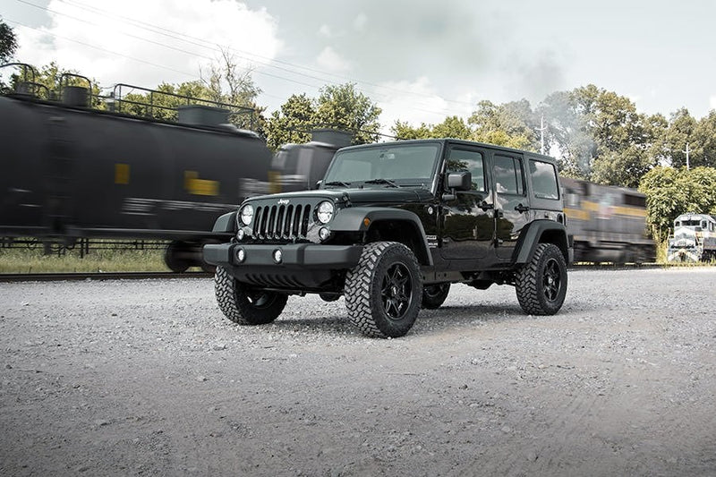 2.5 Inch Lift Kit | Coils | M1R | Jeep Wrangler Unlimited 2WD/4WD (2007-2018)