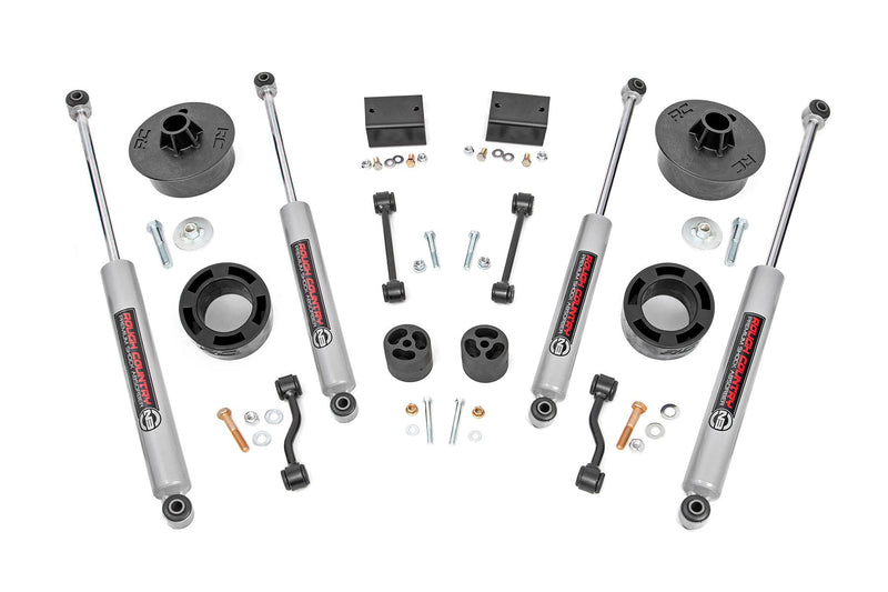 2.5 Inch Lift Kit | Spacers | N3 | Jeep Wrangler JL/Wrangler Unlimited (24-25)