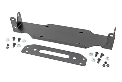 Winch Mounting Plate | Modular Steel OE Bumper | Jeep Gladiator JT/Wrangler JL (18-25)
