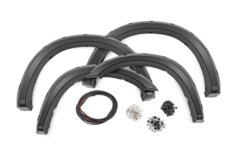 Rough Country Pocket Fender Flares | Ram 2500/3500 2WD/4WD (2019-2025)