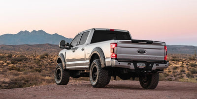 Rough Country Fender Flares | Defender | G1 Absolute Black | Ford F-250/F-350 Super Duty (17-22)