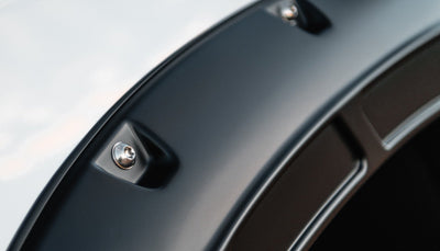 Rough Country Fender Flares | Defender | G48 Redwood | Chevy Silverado 1500 2WD/4WD (2019-2026 & Refresh)