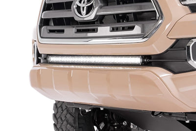 Rough Country 30 Inch Black Series LED Light Bar | Single Row | Cool White DRL