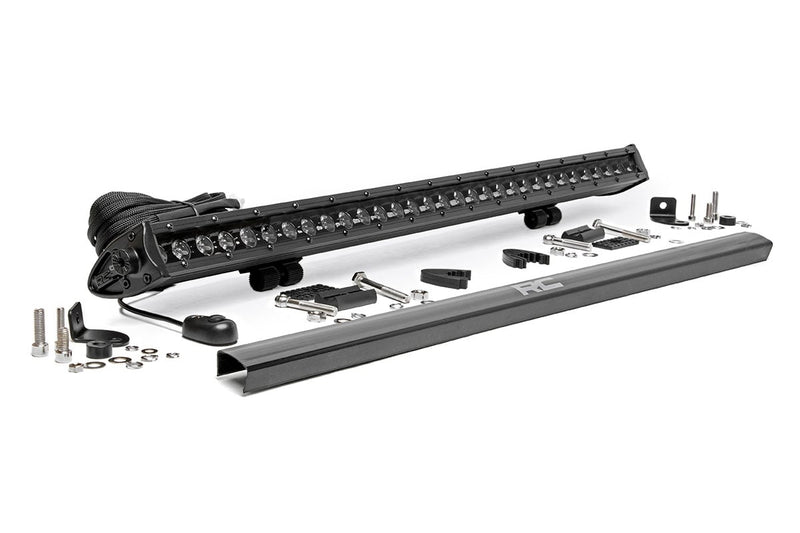 Rough Country 30 Inch Black Series LED Light Bar | Single Row