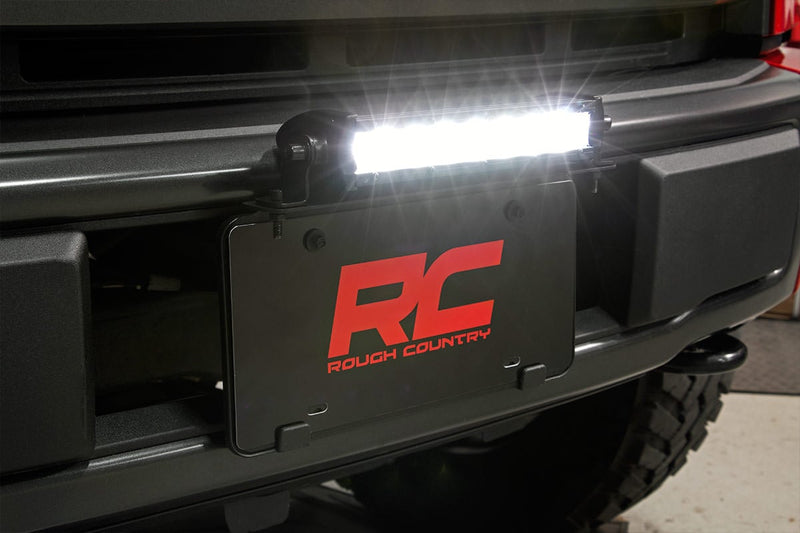 8 Inch Black Series LED Light Bar | Single Row | Amber DRL