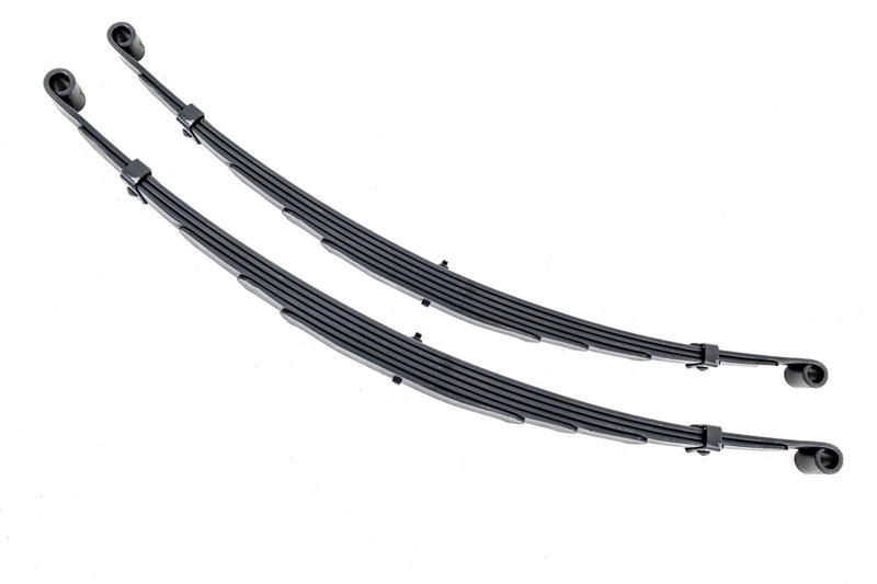 Front Leaf Springs | 4" Lift | Pair | Dodge/Plymouth Trailduster (74-81)/W100 Truck (70-89)