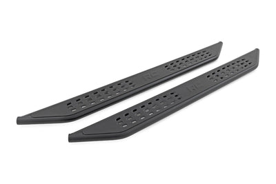 Rough Country OV2 Running Boards | Side Step Bars | Crew Cab | Ram 1500 (19-25)/1500 TRX (21-24)