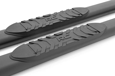 Oval Nerf Step | Crew Cab | Black | Ford F-150 2WD/4WD (2009-2014)