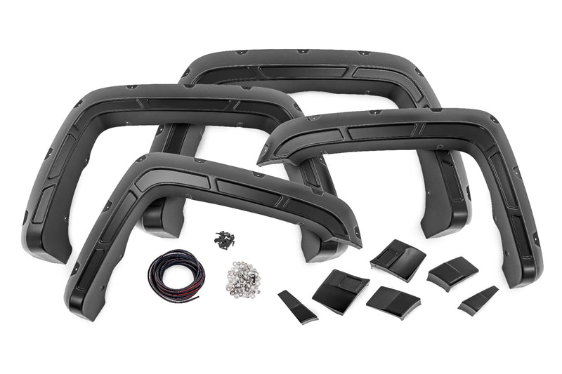 Rough Country Fender Flares | Sport | GS6 Smokey Quartz | GMC Sierra 1500 (14-18)/Sierra 2500 HD (15-19)
