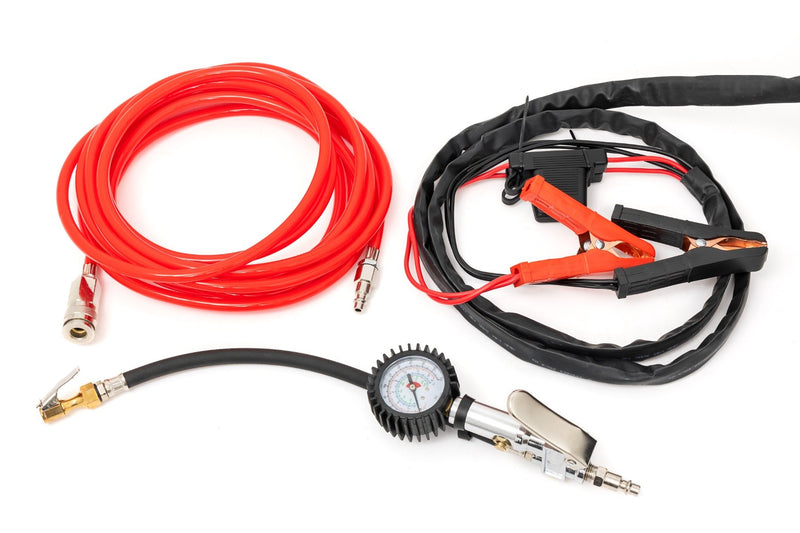 Portable Twin Motor Air Compressor w/Carry Case | 12 Volt | 150PSI | 6.16 CFM