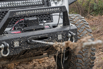 Rough Country 9500-Lb Pro Series Winch | Synthetic Rope