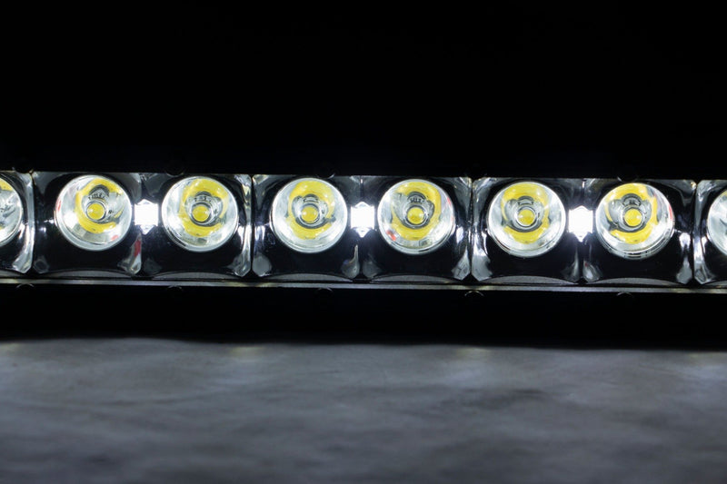 Rough Country 20 Inch Black Series LED Light Bar | Single Row | Cool White DRL