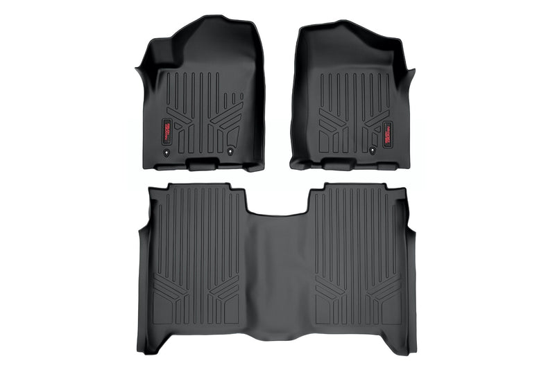 Floor Mats | FR & RR | Crew Cab | Nissan Titan 2WD/4WD (2004-2015)