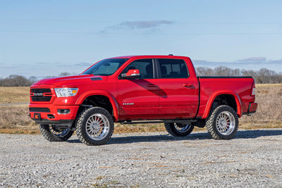 Rough Country Sport Fender Flares | PX8 Black Crystal | Ram 1500 2WD/4WD (2019-2024)