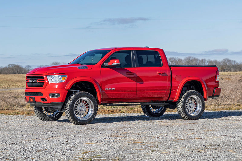 Rough Country Sport Pocket Fender Flares | PRV Delmonico Red | Ram 1500 2WD/4WD (2019-2024)