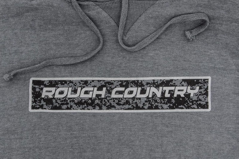 Rough Country Hoodie | Digital | Grey | SM