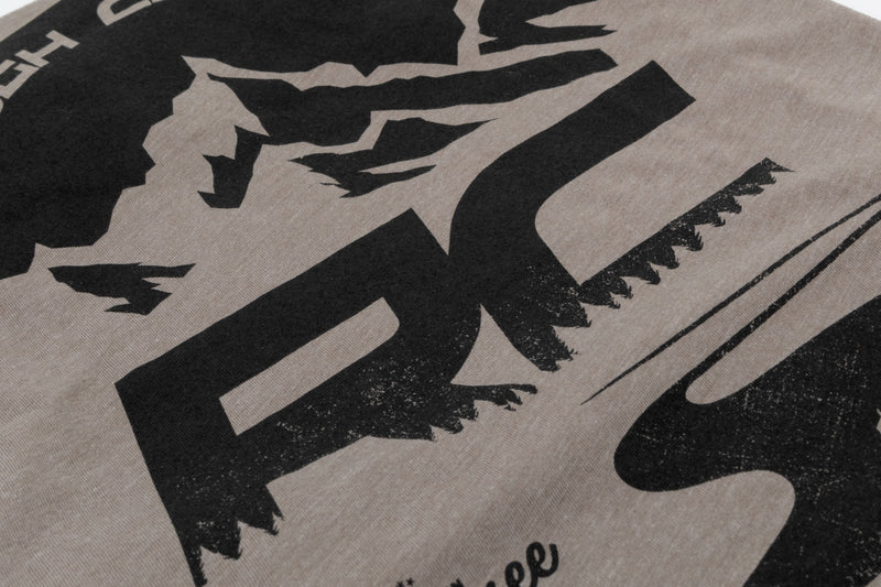 Rough Country T-Shirt | RC Mountains | Warm Gray | LG