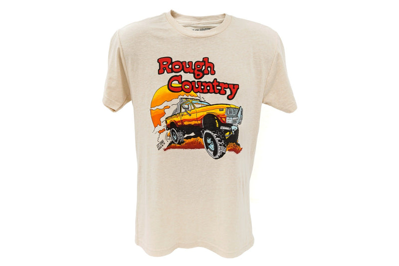 Rough Country T-Shirt | Throwback | Cream | XL