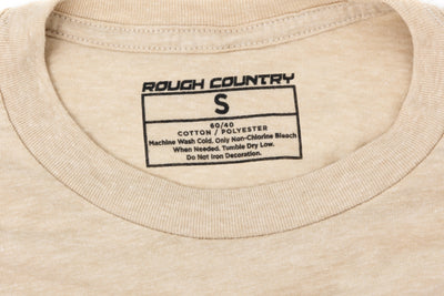 Rough Country T-Shirt | Throwback | Cream | LG