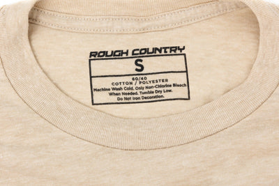 Rough Country T-Shirt | Throwback | Cream | SM